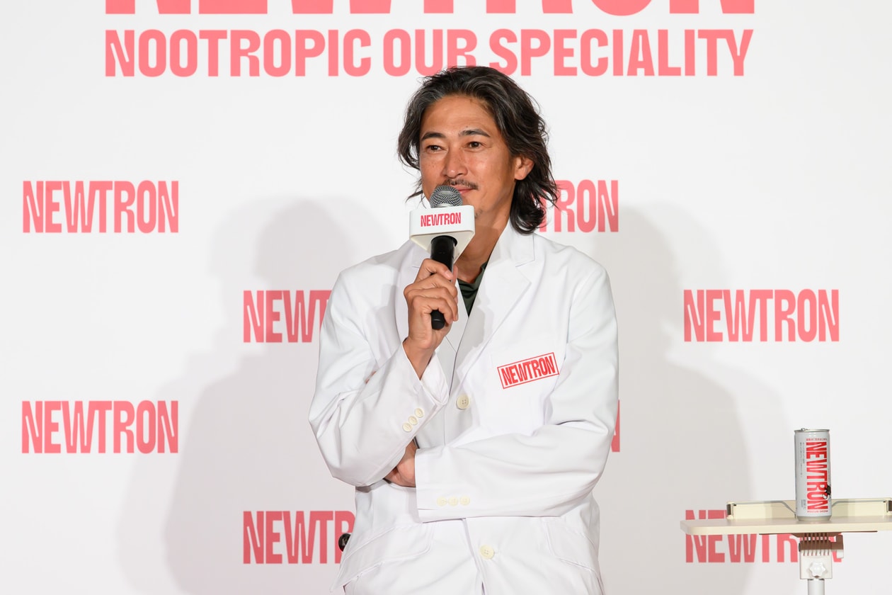 窪塚洋介が白衣で"深集中" ── NEWTRON 初のコンセプトストアがカレッタ汐留にオープン newtron first consept store open kubozuka yosuke  report