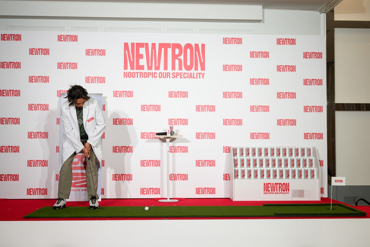窪塚洋介が白衣で"深集中" ── NEWTRON 初のコンセプトストアがカレッタ汐留にオープン newtron first consept store open kubozuka yosuke  report