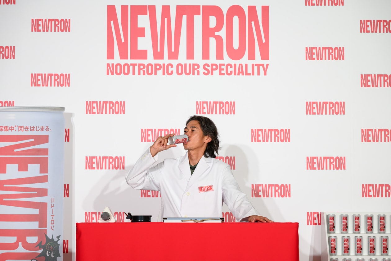 窪塚洋介が白衣で"深集中" ── NEWTRON 初のコンセプトストアがカレッタ汐留にオープン newtron first consept store open kubozuka yosuke  report