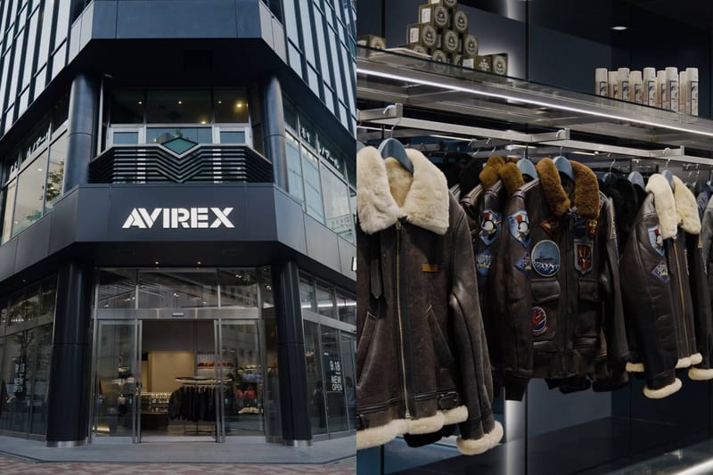 ブランドの原点“空”を表現した新たな旗艦店『AVIREX GINZA』がオープン