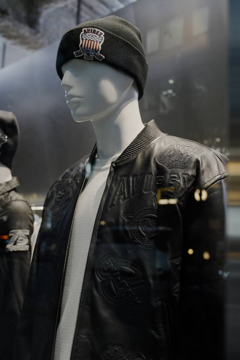 アヴィレックスの新たな旗艦店が銀座にオープン　AVIREX Ginza flagship store opening info