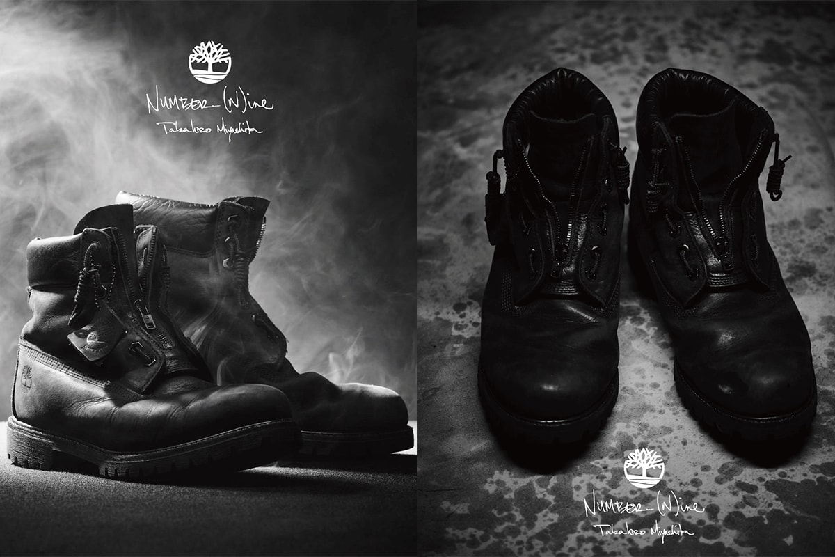 Timberland x Number (N)ine by Takahiro Miyashita による18足限定のコラボレーションが実現