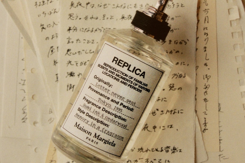 メゾンマルジェラフレグランスが“レター ネバー セント”を発売 maison margiela fragrances letter never sent ginza six store open info