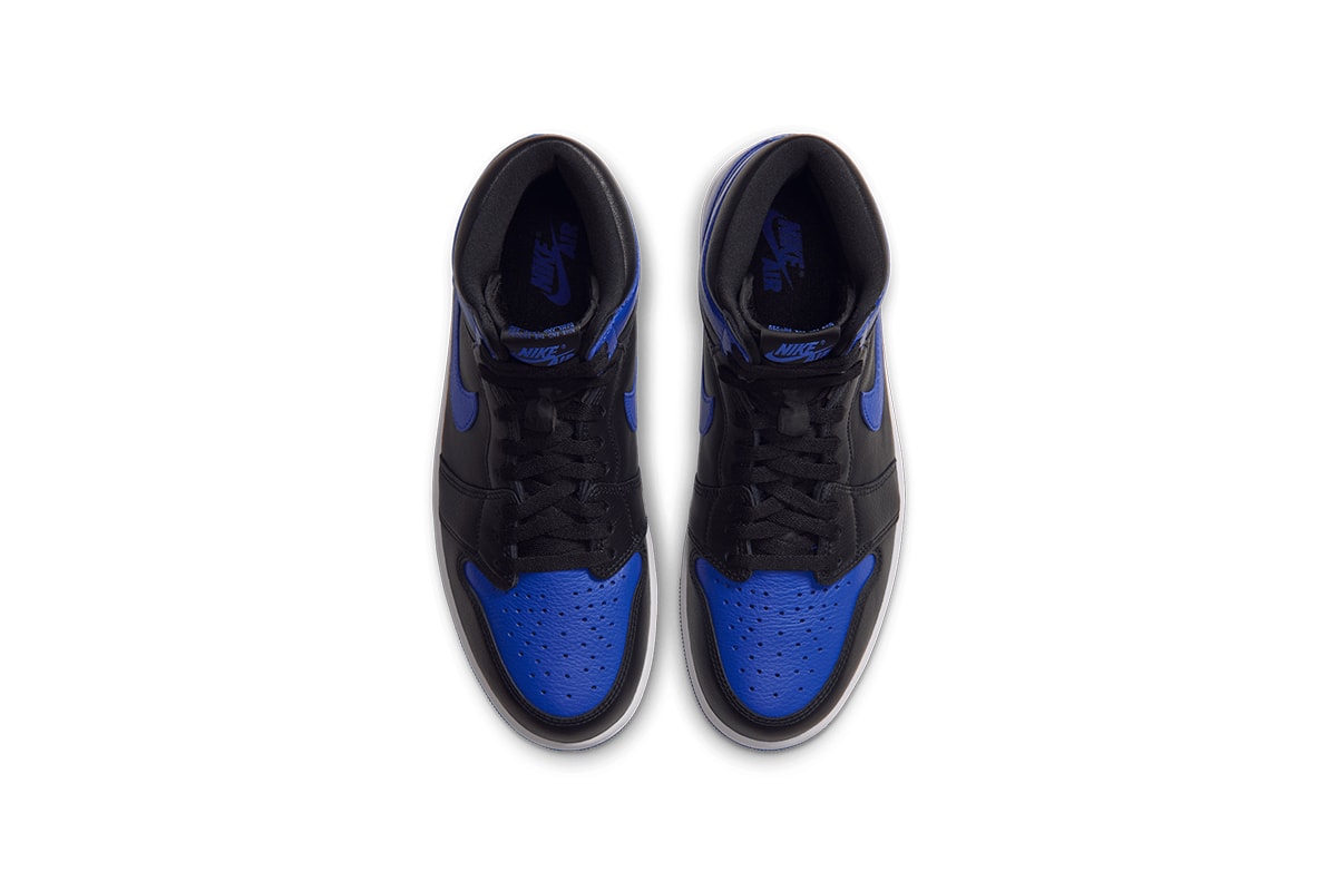 The long-awaited return of the Air Jordan 1 High OG “Royal” — release information