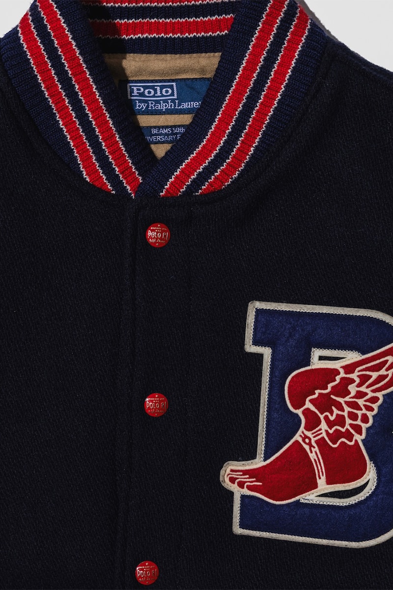 ビームスがポロラルフローレンに別注をかけたコレクションを発表 beams polo ralph lauren b wing collection release info
