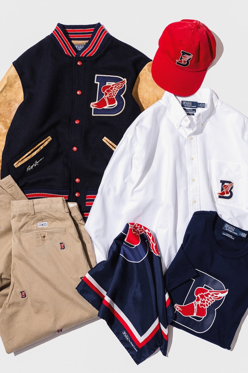 ビームスがポロラルフローレンに別注をかけたコレクションを発表 beams polo ralph lauren b wing collection release info