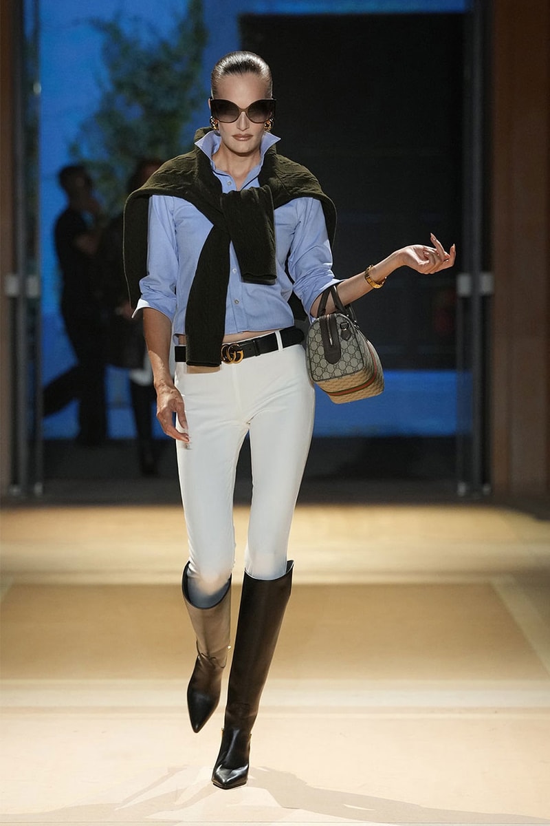 グッチ2027年春夏コレクション gucci ss27 milan fashion week runway look info
