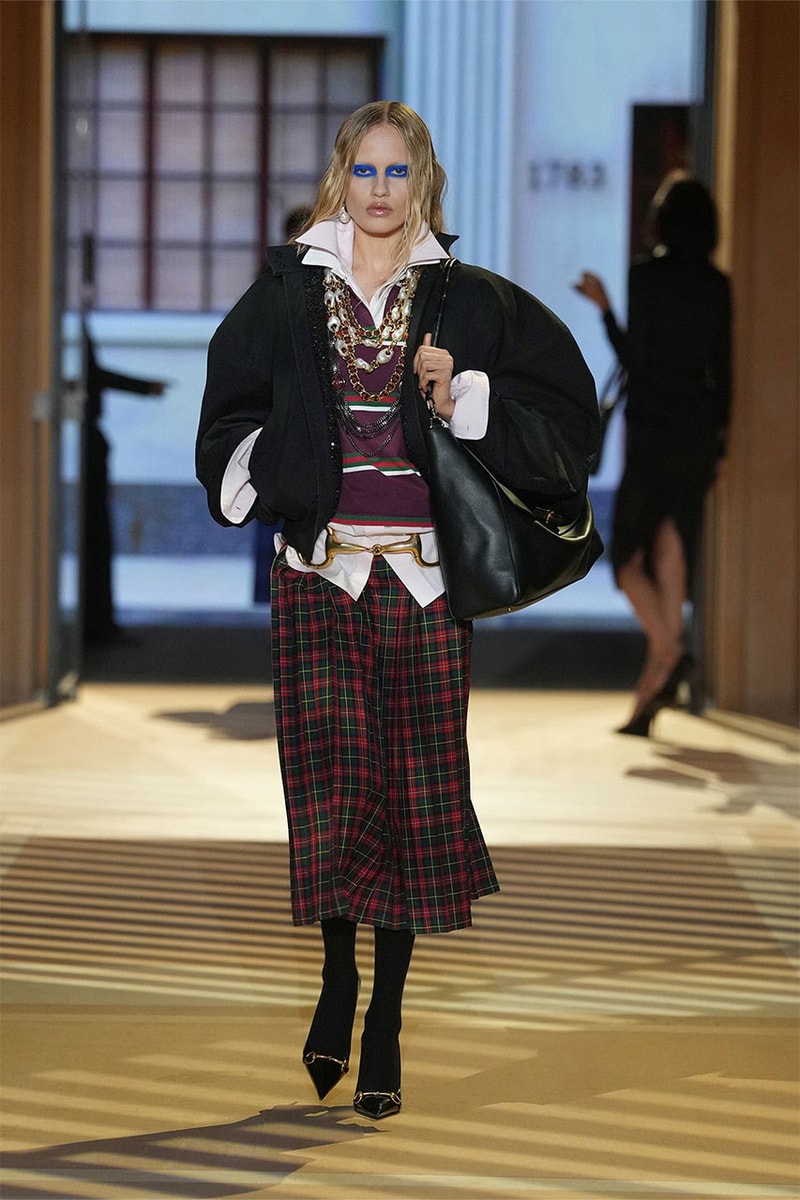 グッチ2027年春夏コレクション gucci ss27 milan fashion week runway look info