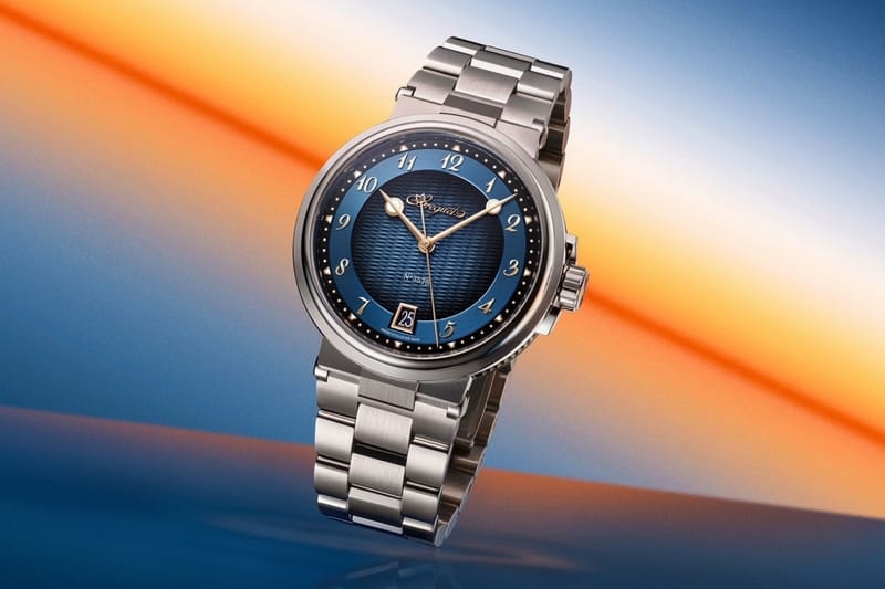 Breguet から手彫りのギヨシェ文字盤を備えたマリーンの新作が登場　ブレゲ