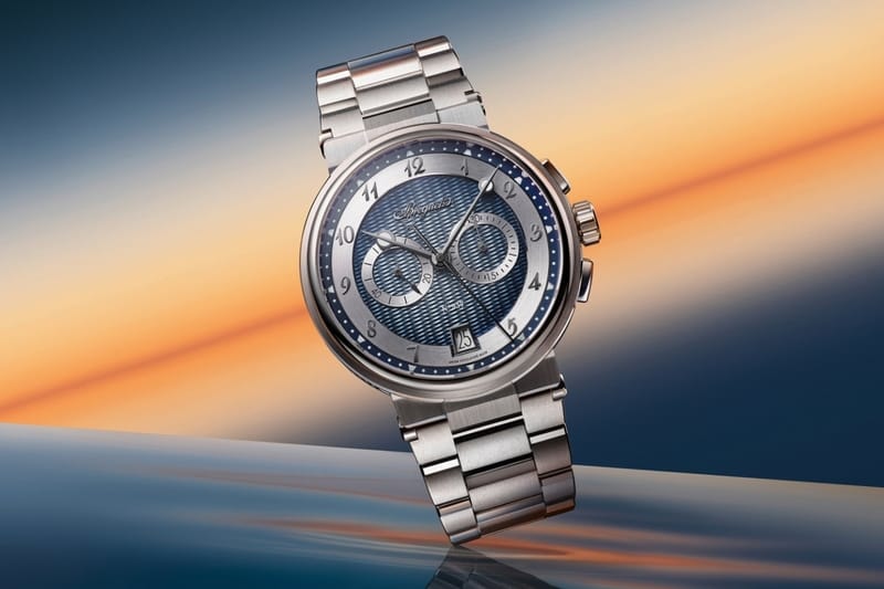 Breguet から手彫りのギヨシェ文字盤を備えたマリーンの新作が登場　ブレゲ