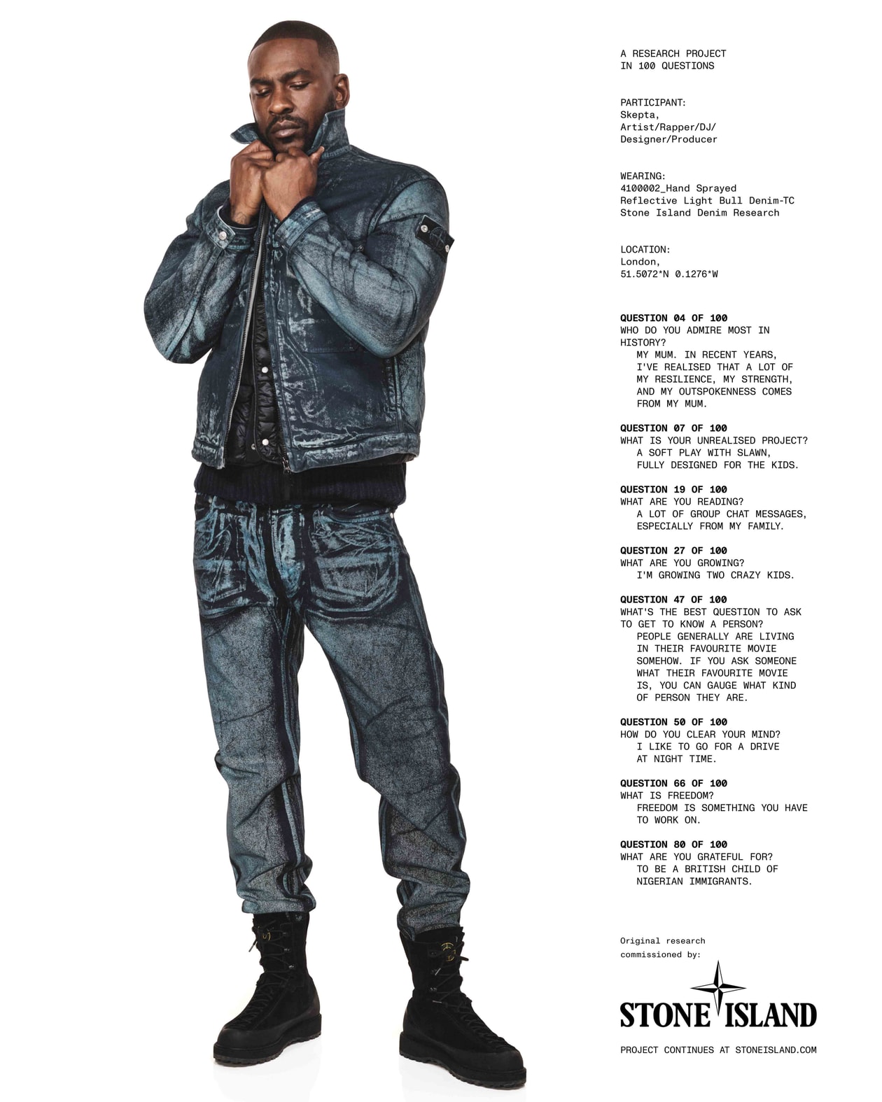 Stone Island Unveils DENIM RESEARCH Fall/Winter 2026-27 Collection Release Info