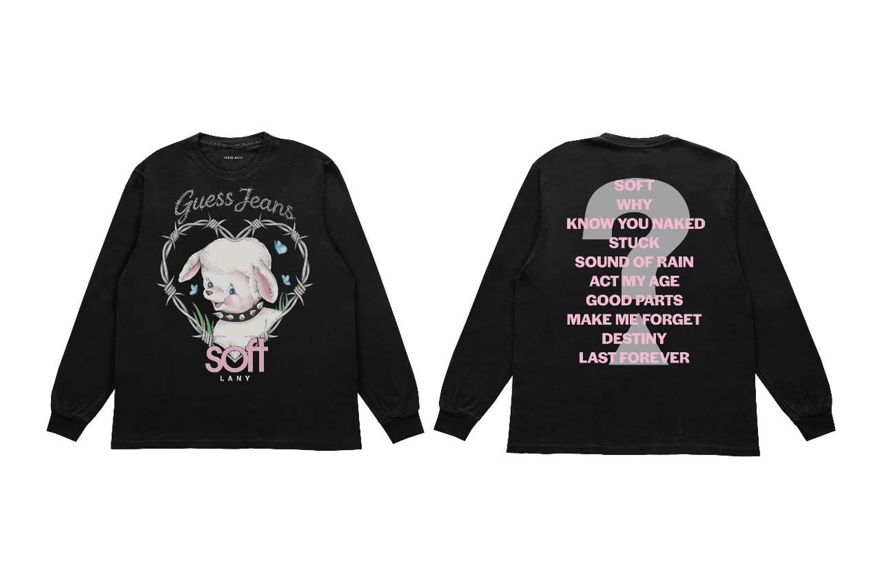ゲス ジーンズがレイニーの来日公演を記念したポップアップを開催 LANY x GUESS JEANS POP-UP info