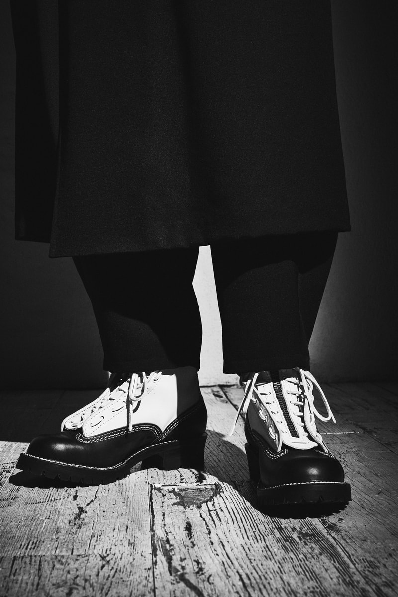 ヨウジヤマモトプールオムとウエスコが初のホワイトレザーを用いたコラボブーツを発売 yohji yamamoto pour homme wesco white leather boots release info