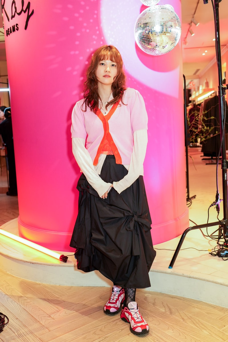 レイビームスとサロモンのコラボモデル XTウィスパー チェリーのローンチパーティーに潜入 ray beams salomon xt whisper cherry launch party report