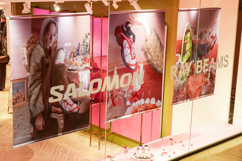 レイビームスとサロモンのコラボモデル XTウィスパー チェリーのローンチパーティーに潜入 ray beams salomon xt whisper cherry launch party report