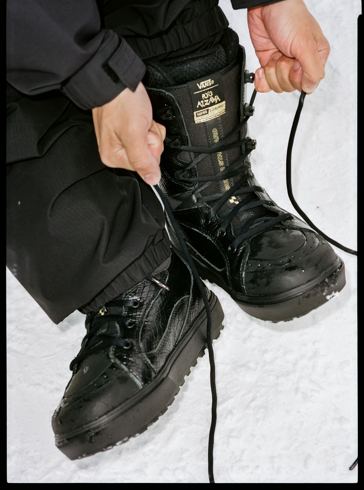 Vans Snowboarding Introduces the Super Standard in Ryo Aizawa's Signature Colorway vans snowboarding super standard shoes release info