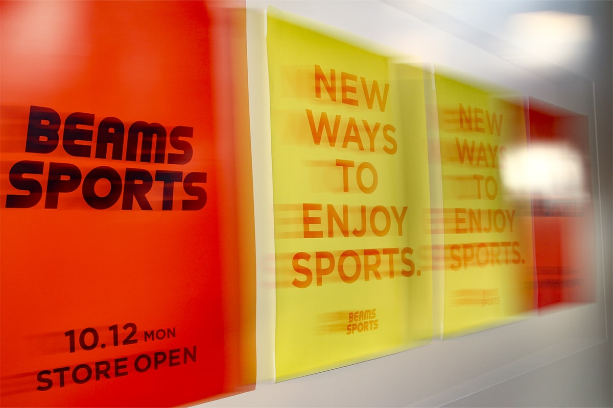 ビームス 初のスポーツコンセプトストア ビームススポーツがオープン beams beams sports open report