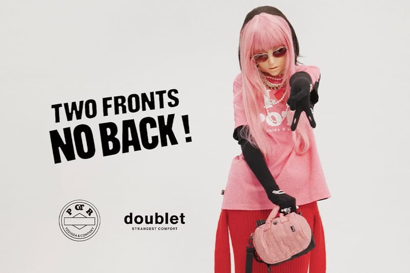 doublet x POTR が初コラボ ── 前後どちらも主役になる “両 A 面” バッグを発売