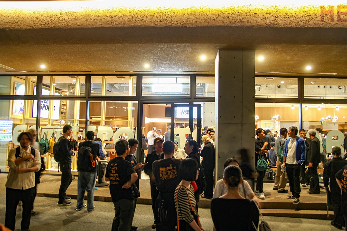 ビームス 初のスポーツコンセプトストア ビームススポーツがオープン beams beams sports open report