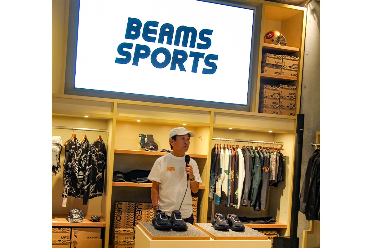 ビームス 初のスポーツコンセプトストア ビームススポーツがオープン beams beams sports open report