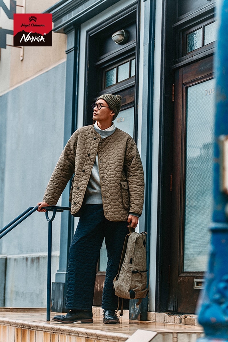 ナンガxナイジェルケーボンがコラボコレクションを発表 nanga nigel cabourn collabo collection release info