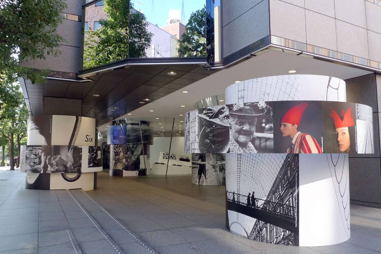 コム デ ギャルソンが伝説のビジュアル誌『Six』を35年ぶりに復刊 COMME des GARÇONS Six Magazine Window installation by Rei Kawakubo info