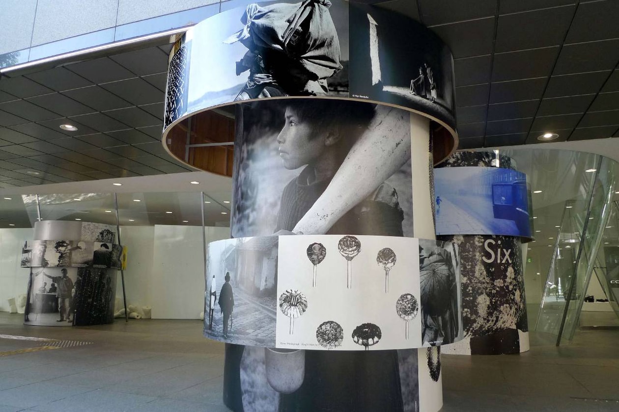 コム デ ギャルソンが伝説のビジュアル誌『Six』を35年ぶりに復刊 COMME des GARÇONS Six Magazine Window installation by Rei Kawakubo info