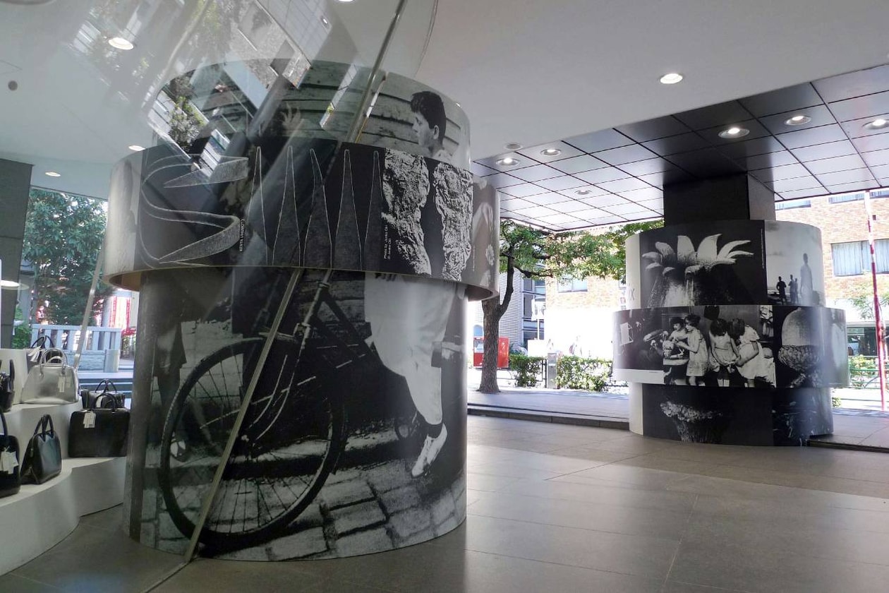 コム デ ギャルソンが伝説のビジュアル誌『Six』を35年ぶりに復刊 COMME des GARÇONS Six Magazine Window installation by Rei Kawakubo info