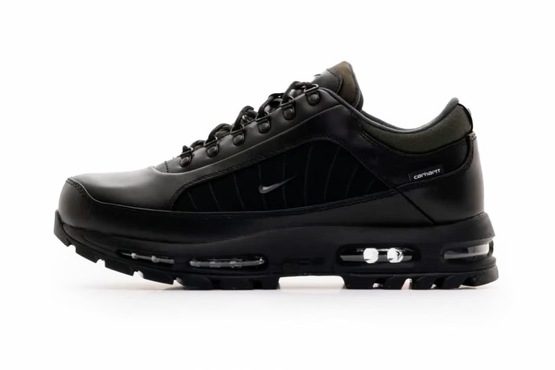 カーハートワークインプログレスxナイキがエアマックスゴアドームローのコラボモデルを発表 carhartt wip nike air max goadome low collabo model release info