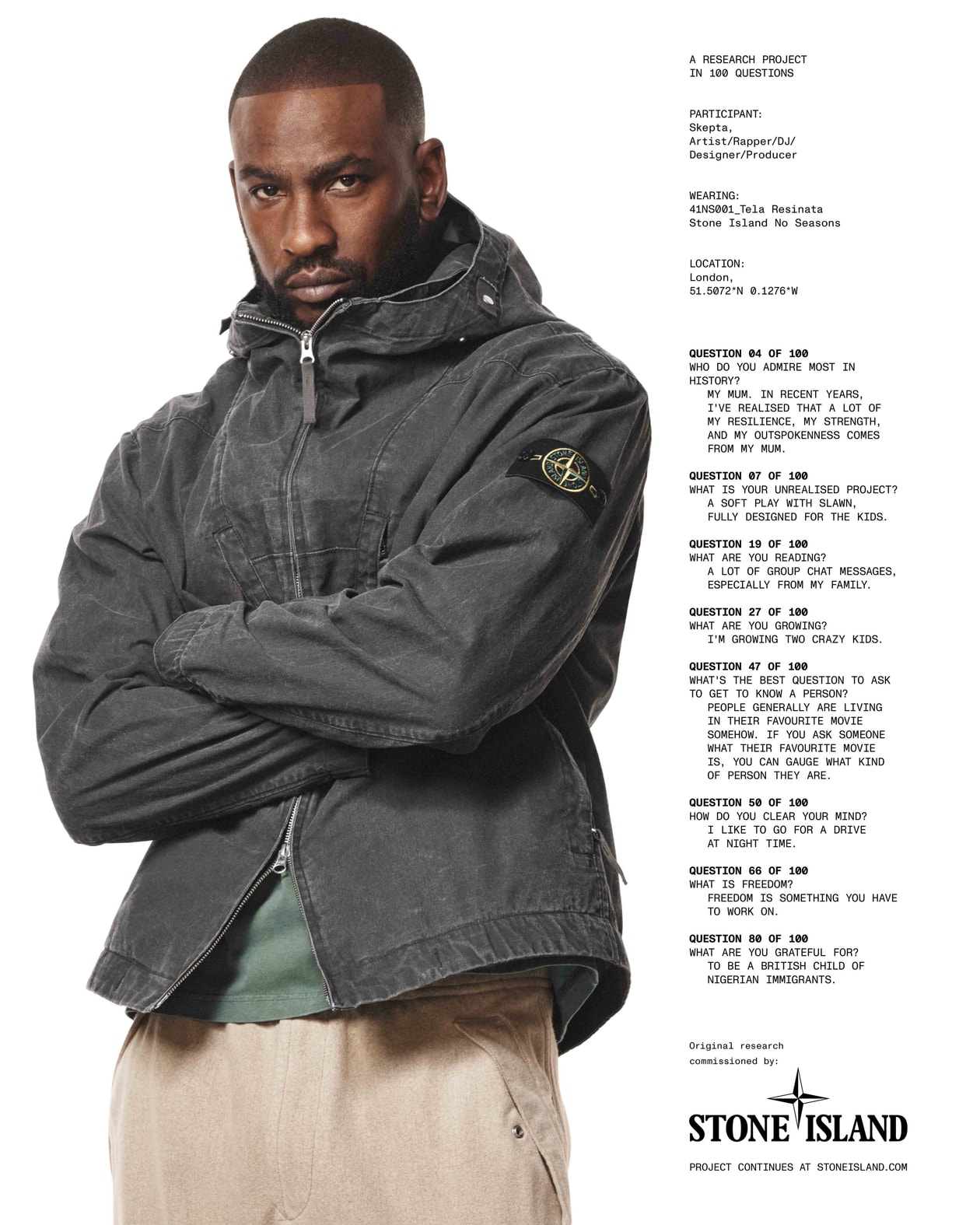 ストーンアイランドがNO SEASONS 2026年秋冬コレクションを発売 stone island no seasons 2026 autumn winter collection release info