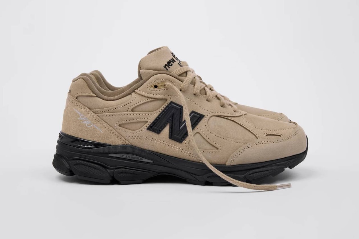 ジョウンド x ニューバランス 990v3 “スエード”の発売情報が解禁 JJJJound New Balance 990v3 - Suede release info