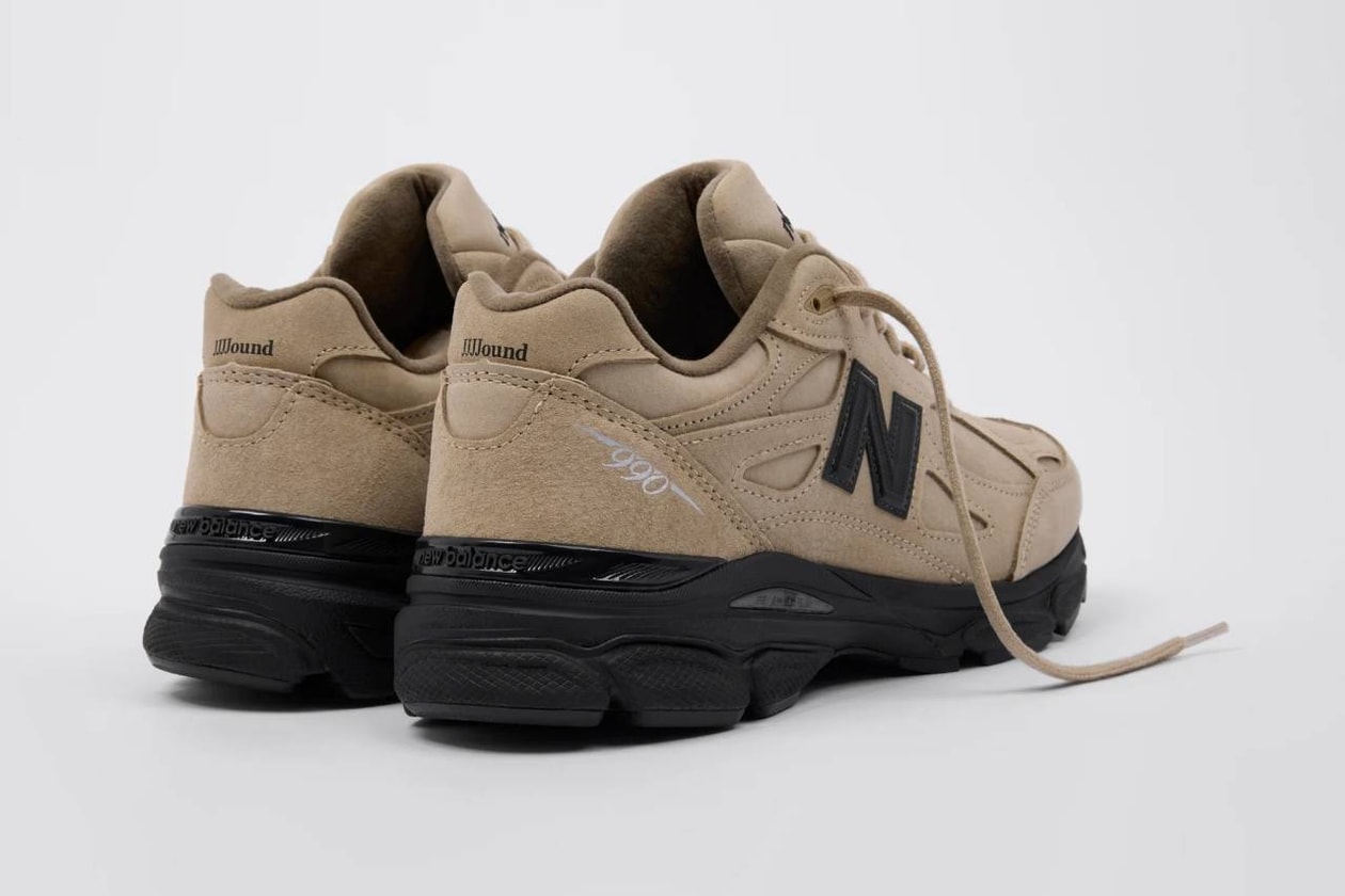 ジョウンド x ニューバランス 990v3 “スエード”の発売情報が解禁 JJJJound New Balance 990v3 - Suede release info