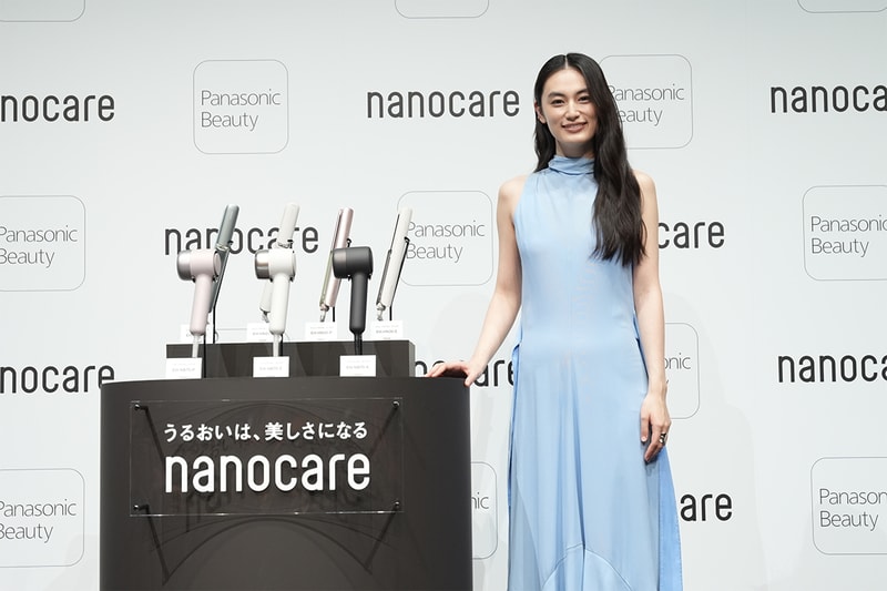 パナソニック ナノケアが新型ドライヤーとストレートアイロンを発表 panasonic yagi rikako new item release info