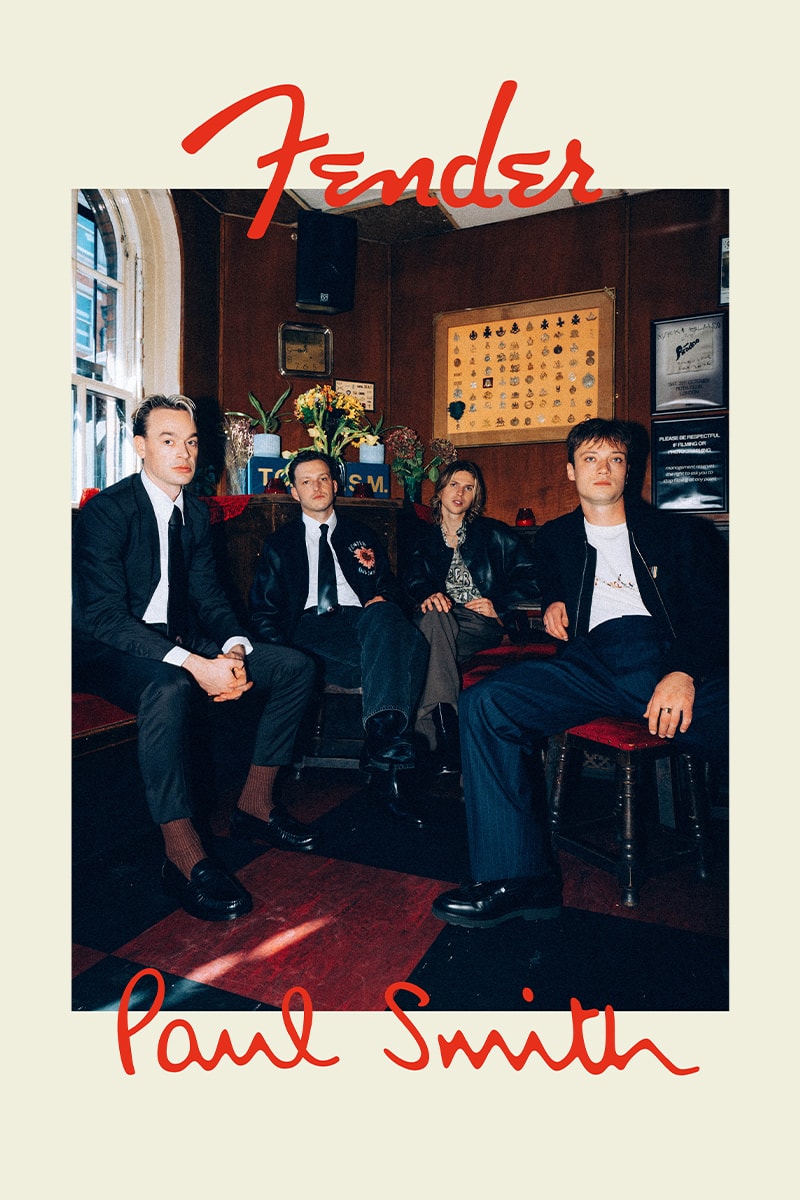 Paul Smith と Fender が初のコラボコレクションを発表