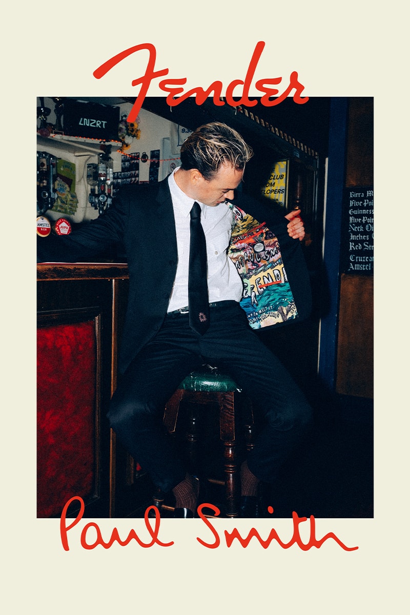 Paul Smith と Fender が初のコラボコレクションを発表