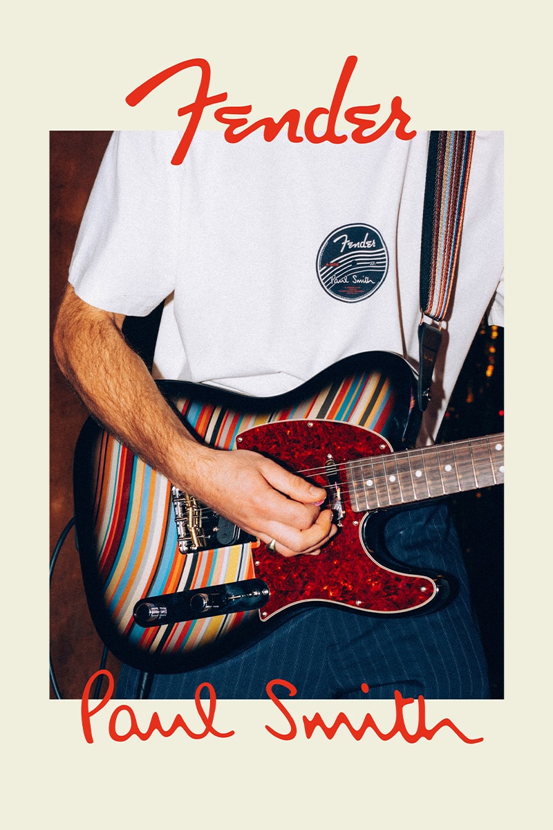 Paul Smith と Fender が初のコラボコレクションを発表