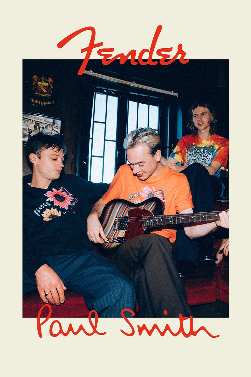 Paul Smith と Fender が初のコラボコレクションを発表