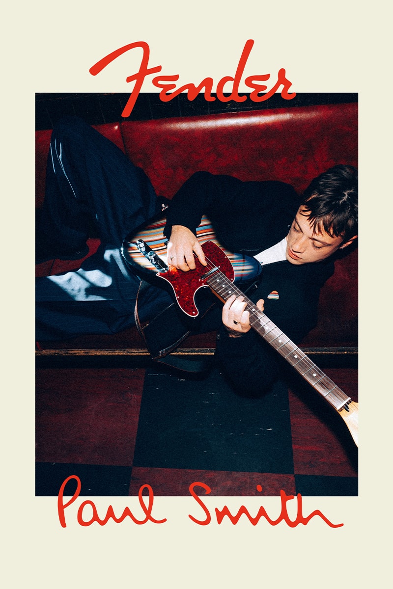 Paul Smith と Fender が初のコラボコレクションを発表