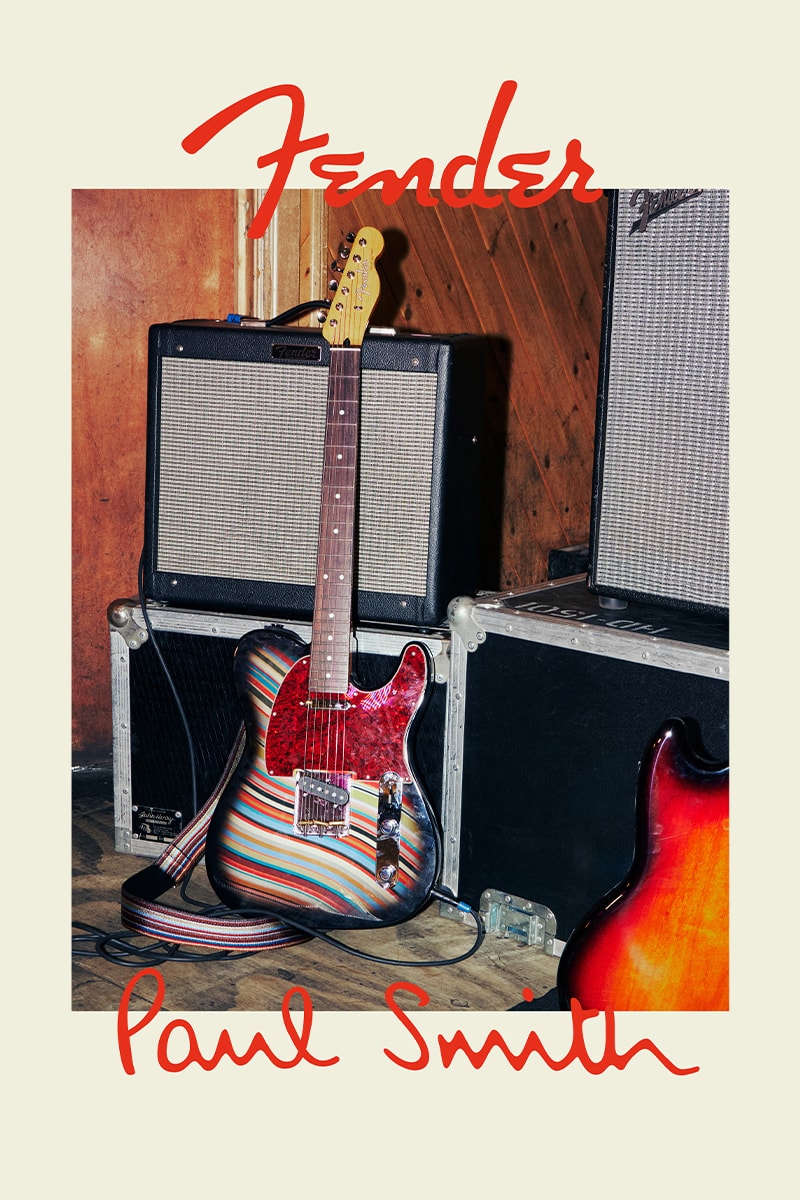 Paul Smith と Fender が初のコラボコレクションを発表