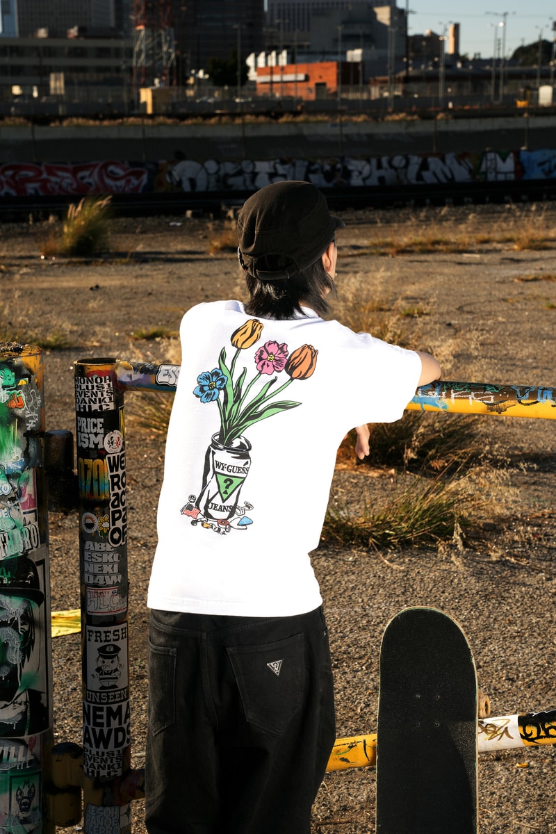 ゲス ジーンズがヴェルディの手掛けるウェイステッド ユースとのカプセルコレクションを発表 GUESS JEANS x Wasted Youth release info