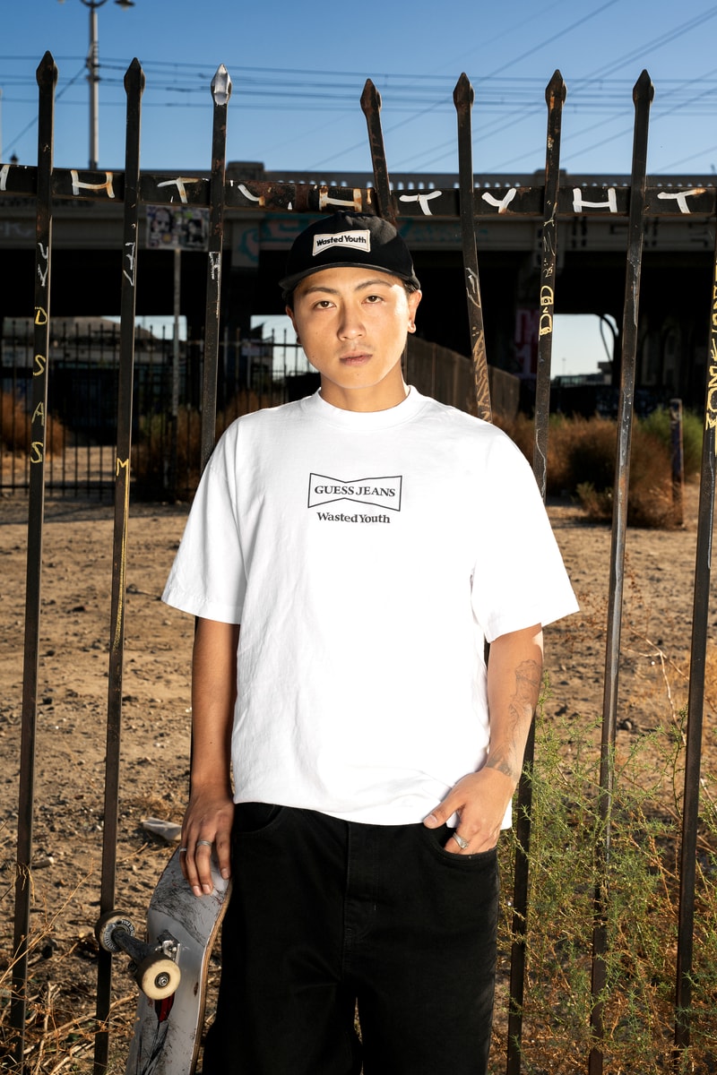 ゲス ジーンズがヴェルディの手掛けるウェイステッド ユースとのカプセルコレクションを発表 GUESS JEANS x Wasted Youth release info
