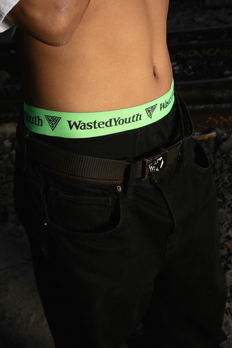 ゲス ジーンズがヴェルディの手掛けるウェイステッド ユースとのカプセルコレクションを発表 GUESS JEANS x Wasted Youth release info
