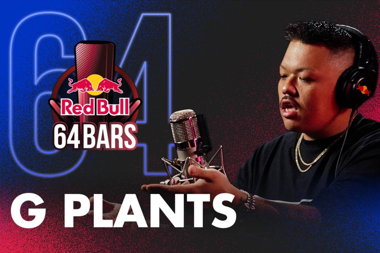 G PLANTS x STUTS のコラボが実現 ── Red Bull 64 Bars の記念すべき第64作目で Tom Misch サンプリングの64小節を披露 Red Bull 64 Bars G PLANTS STUTS GET GLUE 64 Bars release info