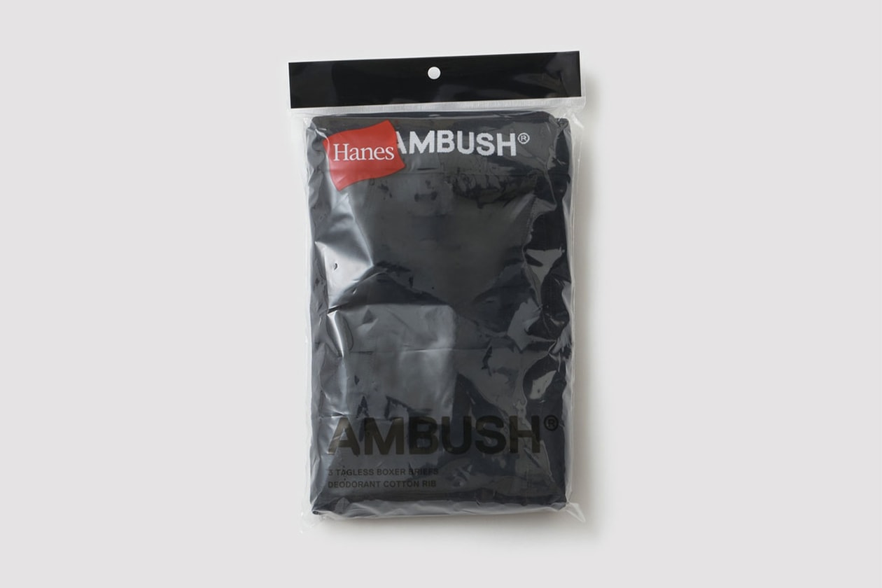 アンブッシュとヘインズがコラボアイテムを発売 ambush hanes collab item relese info