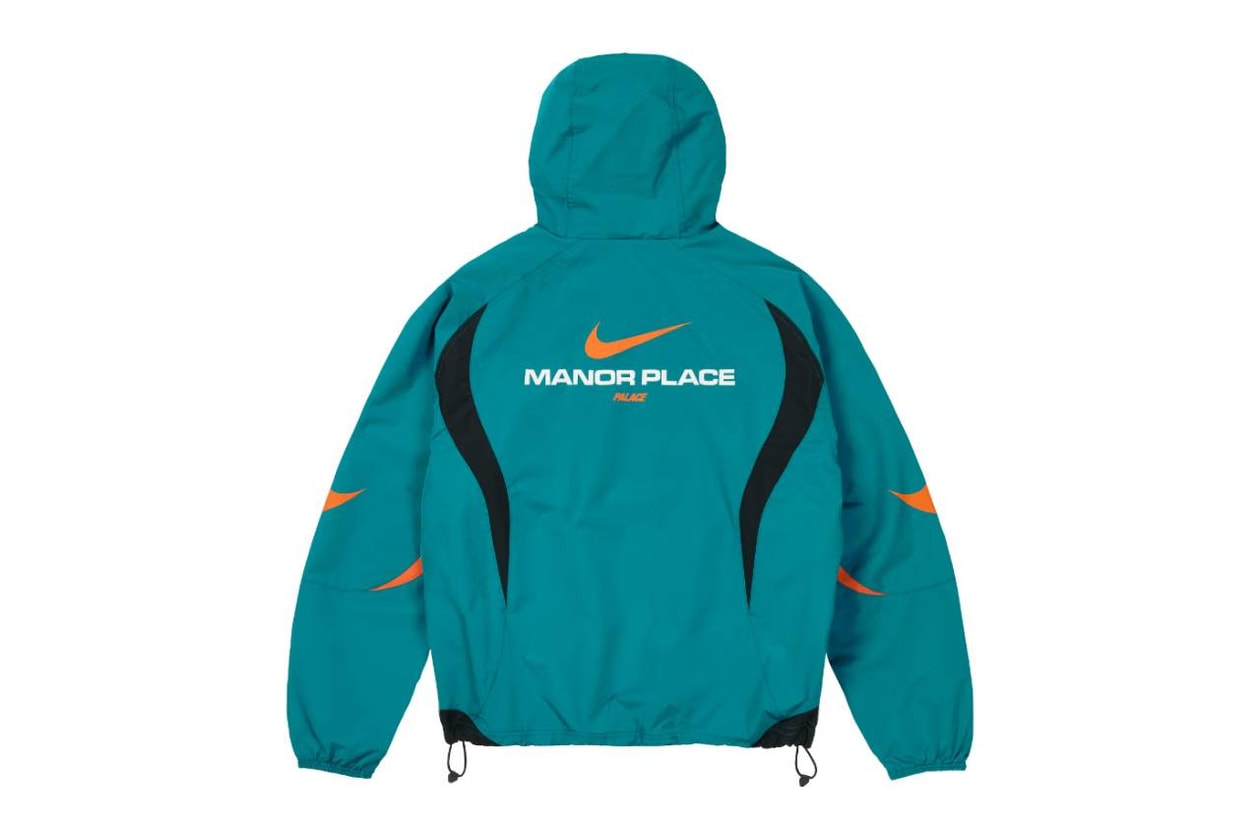パレス x ナイキがマナー プレイス 1周年を記念したコレクションを発表 Palace  Nike Manor Place FC collection release info
