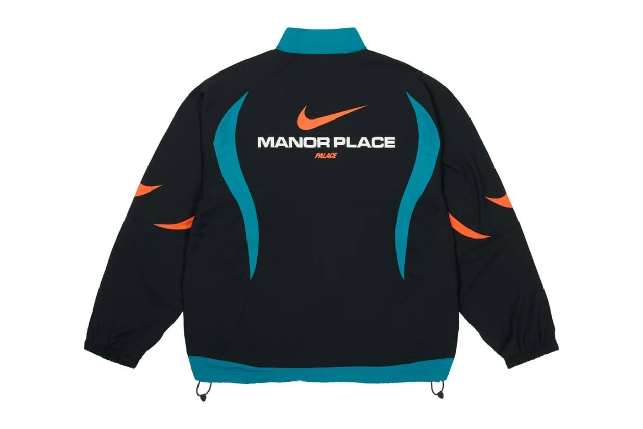 パレス x ナイキがマナー プレイス 1周年を記念したコレクションを発表 Palace  Nike Manor Place FC collection release info