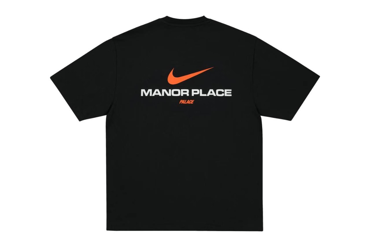 パレス x ナイキがマナー プレイス 1周年を記念したコレクションを発表 Palace  Nike Manor Place FC collection release info