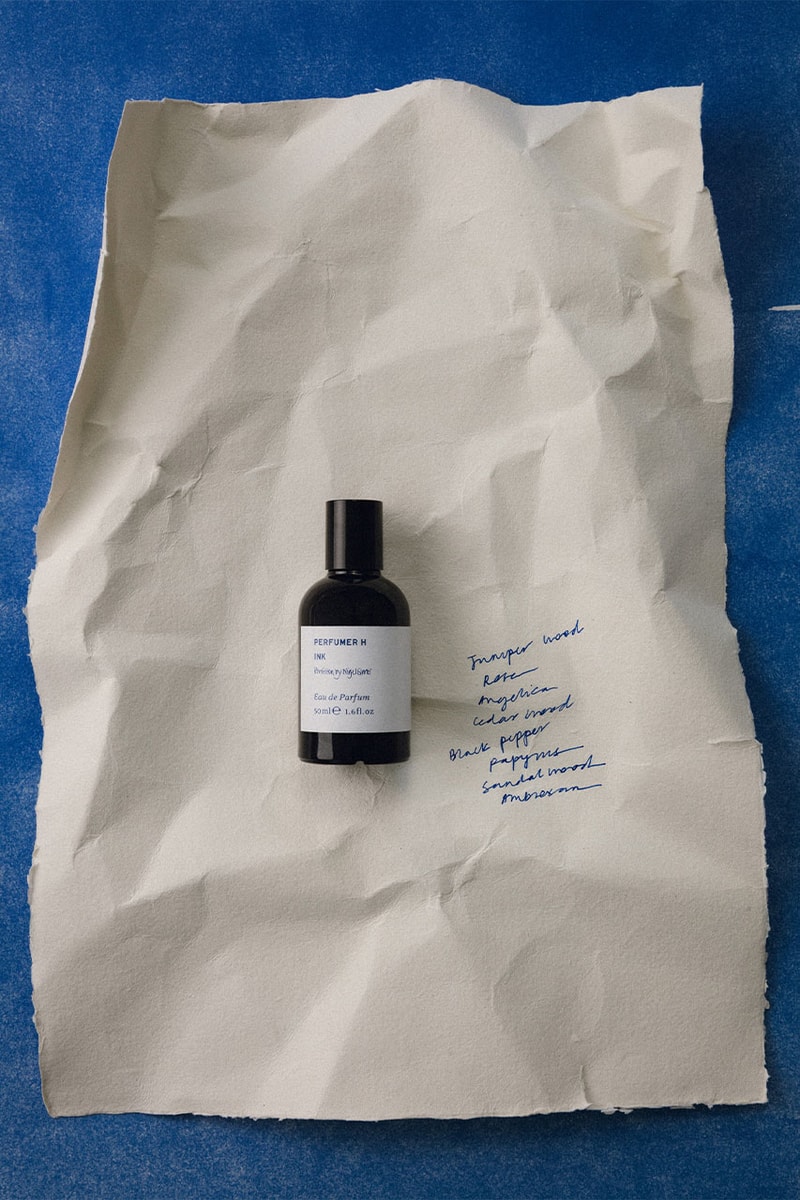 パフューマーエイチが限定コレクション“インクオンペーパー”を発表 perfumer h inc on paper collection lyn harris nigel slater relese info