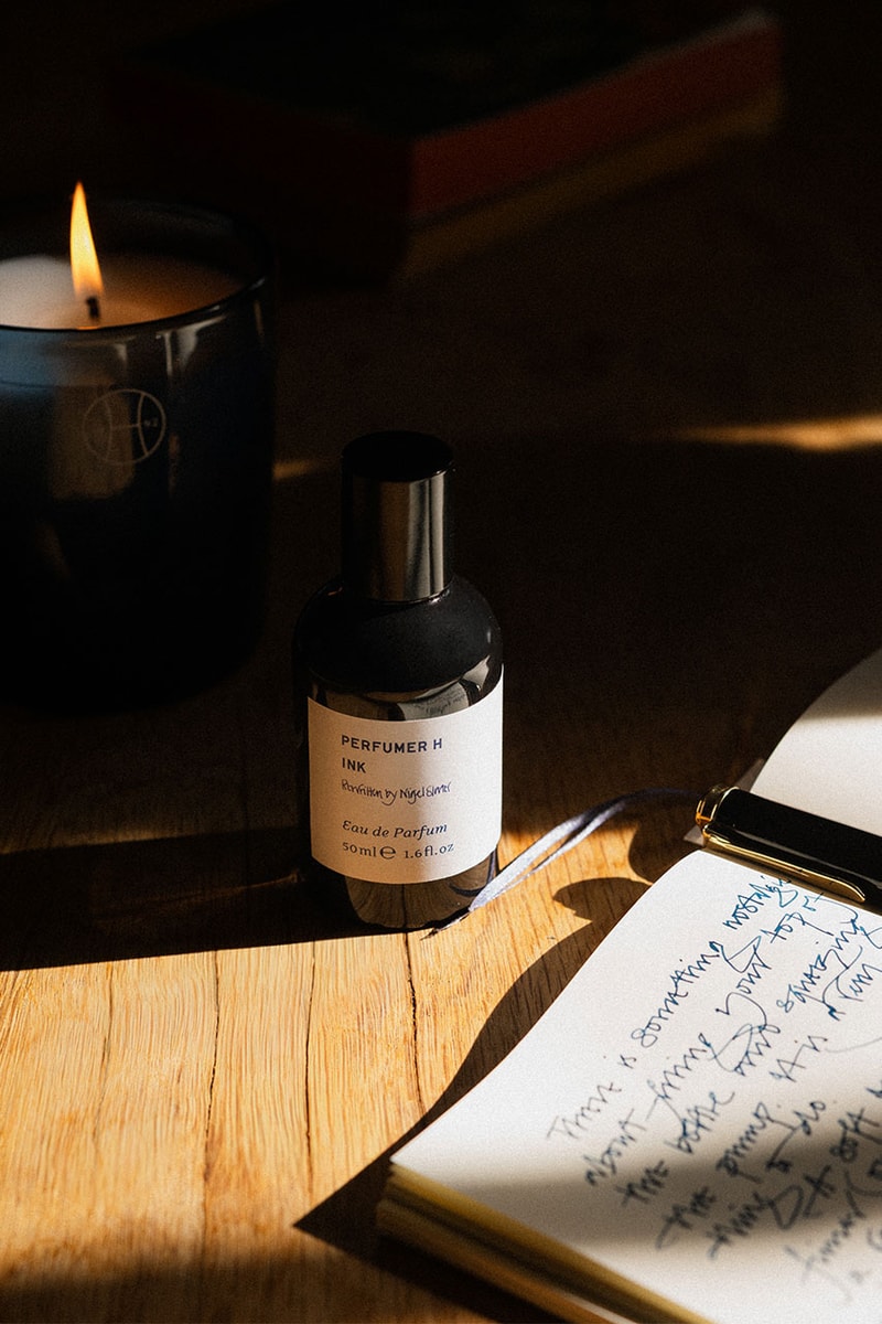 パフューマーエイチが限定コレクション“インクオンペーパー”を発表 perfumer h inc on paper collection lyn harris nigel slater relese info