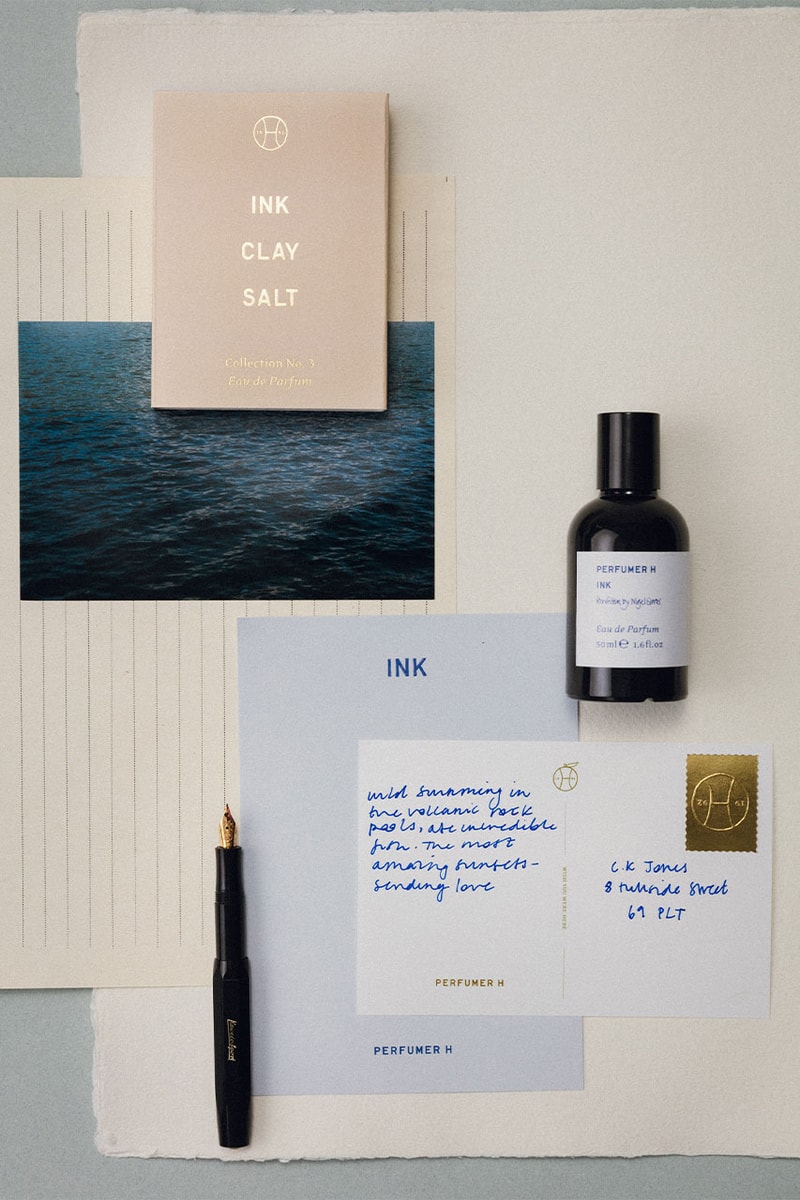 パフューマーエイチが限定コレクション“インクオンペーパー”を発表 perfumer h inc on paper collection lyn harris nigel slater relese info